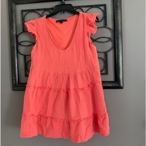 Hy Fve Dress Coral Color Size Junior’s Large